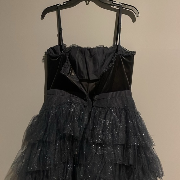 Betsy & Adam
Women's Fit & Flare Glitter Tulle Dress - Picture 7 of 9